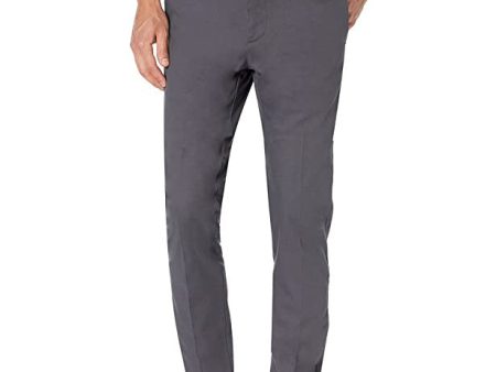 Goodthreads Pantalón Chino de Vestir Elástico, Cómodo, sin Arrugas y Muy Ajustado Hombre, Gris, 44 on Sale