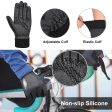 Guantes térmicos para mujer Pantalla táctil - Hombre Mujer Invierno Guantes impermeables para deportes Trabajo Bicicleta para correr Ciclismo Caminar Conducción Montar Senderismo Escalada Esquí Gris S For Discount