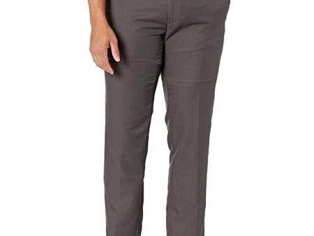 Amazon Essentials Pantalón de Vestir sin Pinzas y Ajuste Entallado Hombre, Gris Oscuro, 52 Fashion