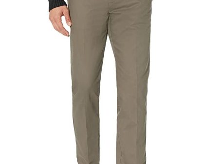 Goodthreads Pantalón Chino de Vestir Elástico, Cómodo, sin Arrugas y con Ajuste Atlético Hombre, Gris Topo, 41 Fashion